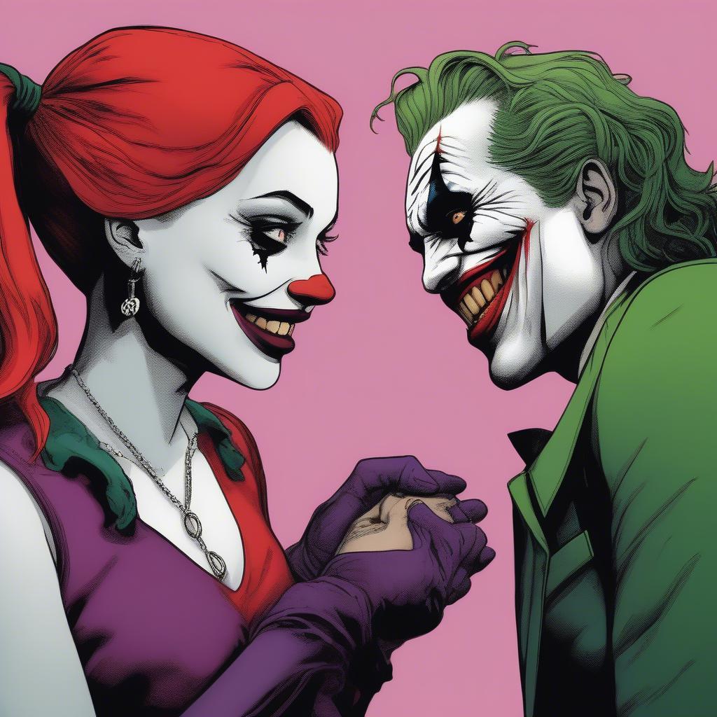 Joker Manipulating Harley Quinn