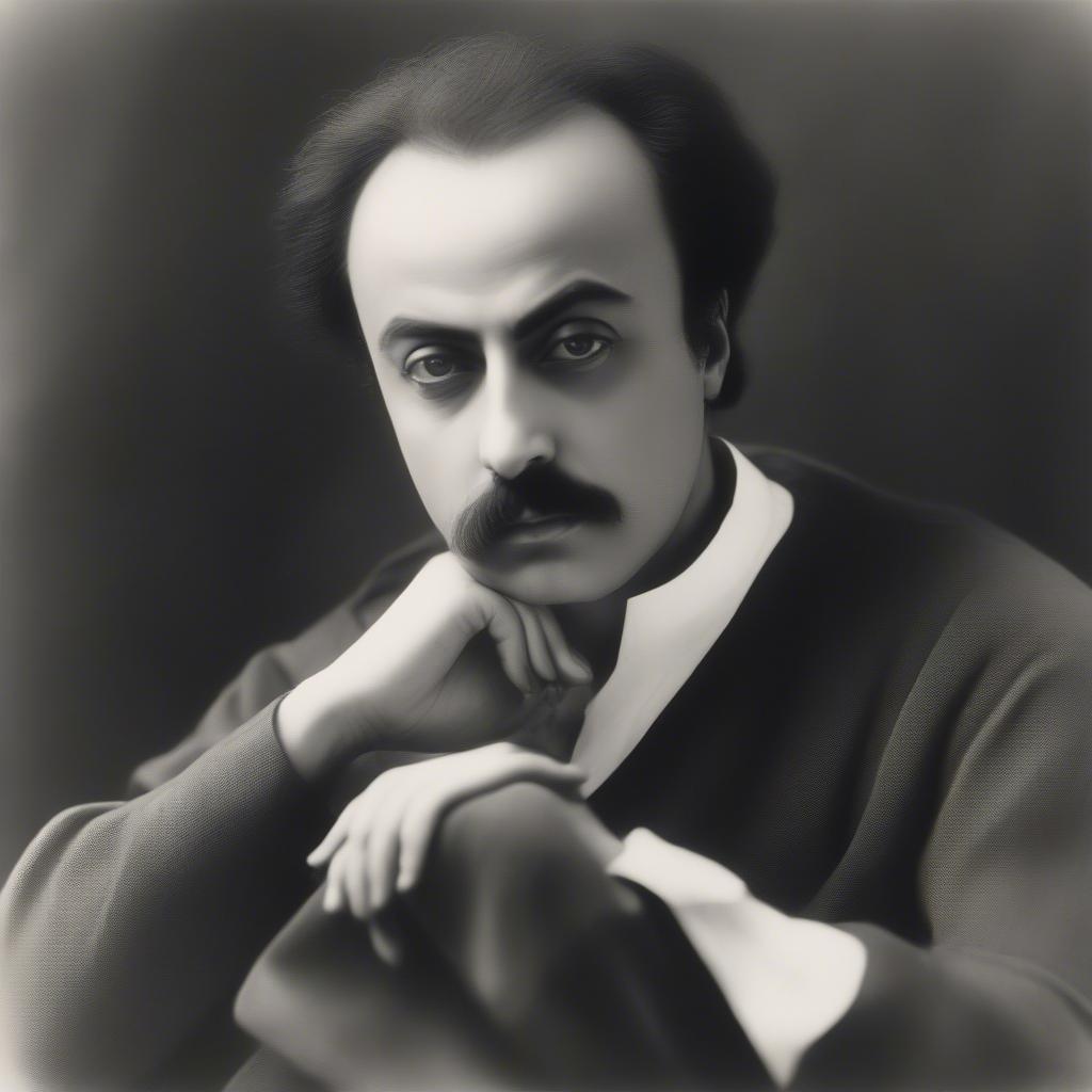 Portrait of Khalil Gibran