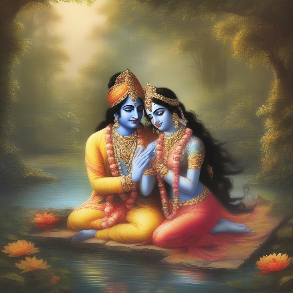 Krishna and Radha: Embodiment of Divine Love