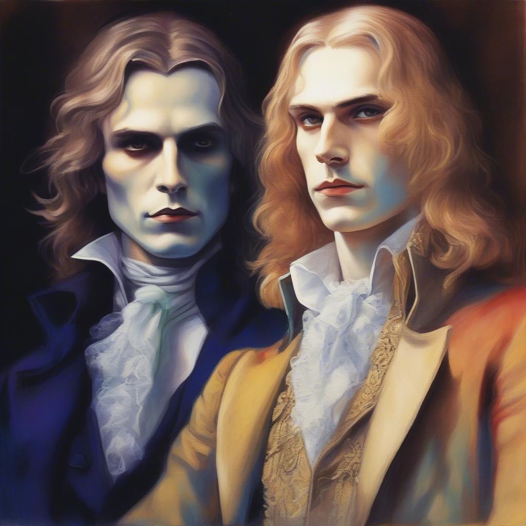 Lestat and Louis portrait