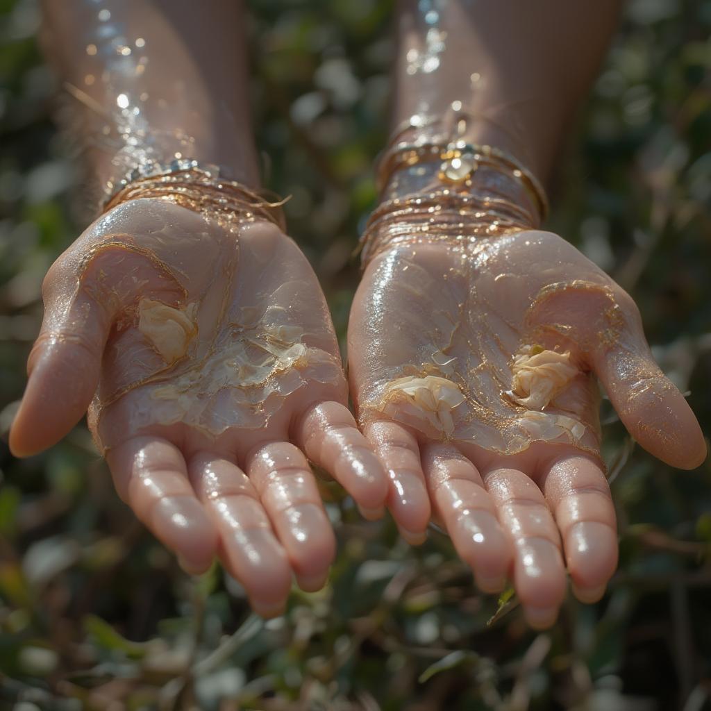 A close-up of two hands clasped together, symbolizing support and empathy.  The quote "Life is Love" appears softly in the background.