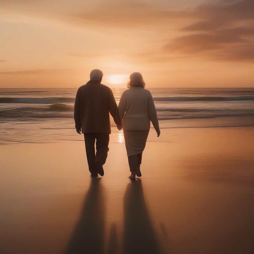 Couple Holding Hands Symbolizing Long-Lasting Love