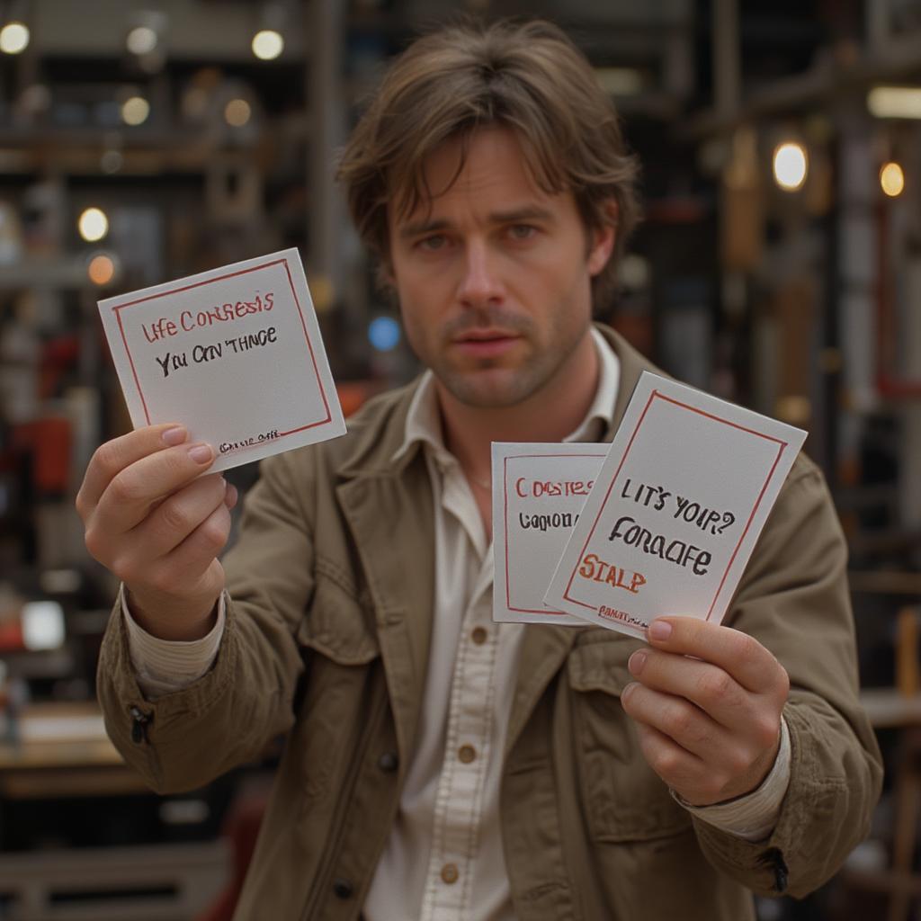 Mark's Cue Cards Scene in Love Actually