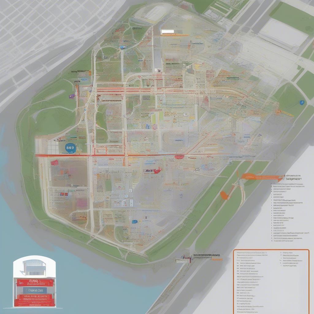 Dallas Love Field Parking Map