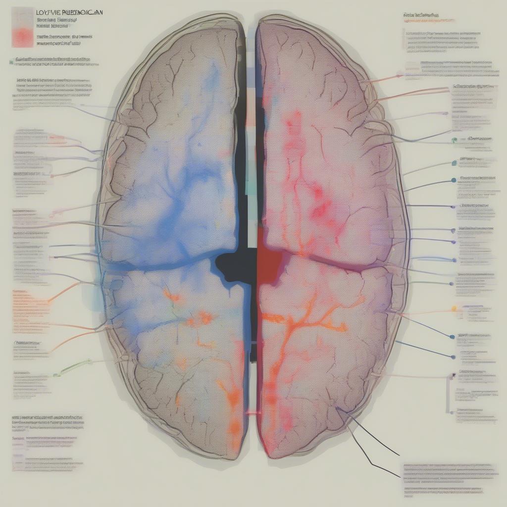 Brain Scan Showing Overlapping Areas for Love and Hate