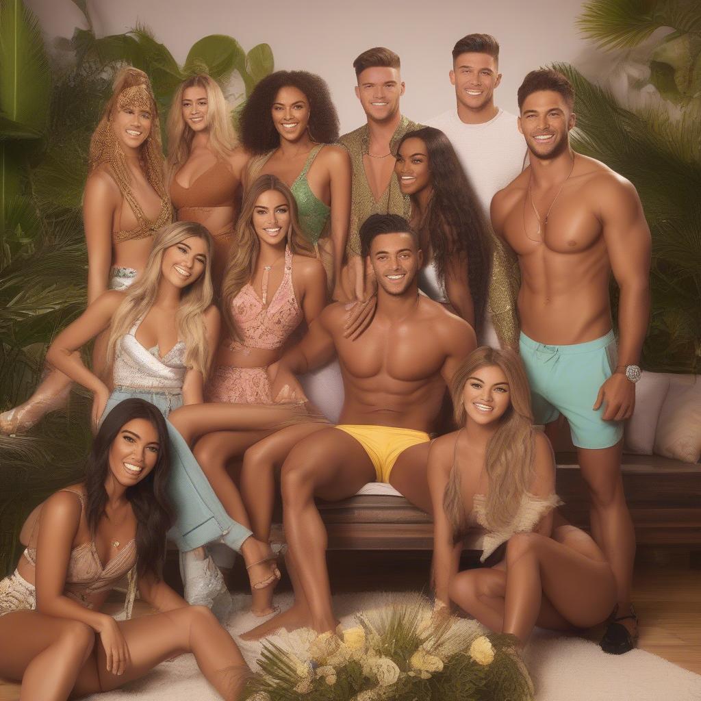 Love Island Cast Group Photo