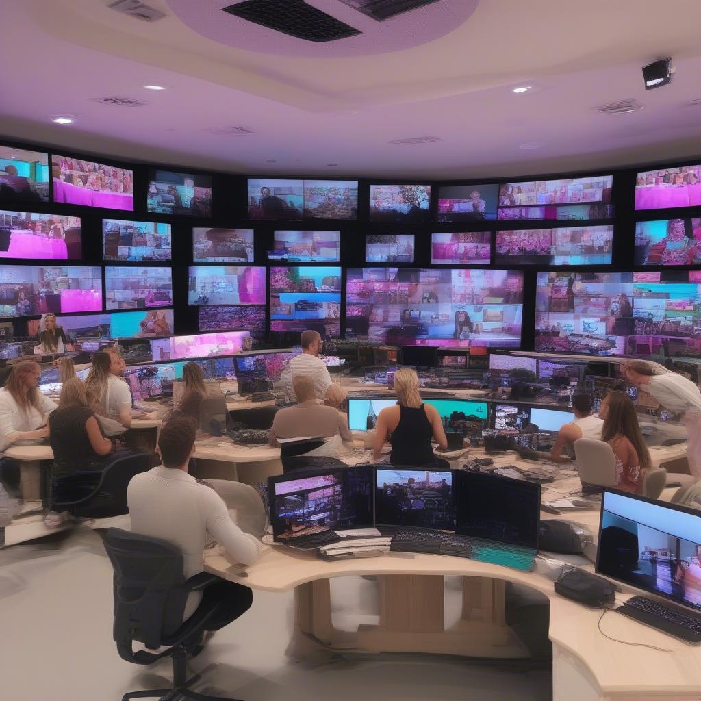 Love Island Control Room