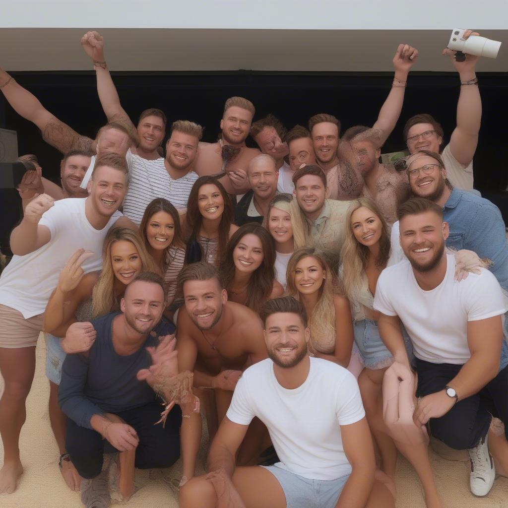 The Production Crew Behind Love Island: A look at the dedicated team that brings the show to life.