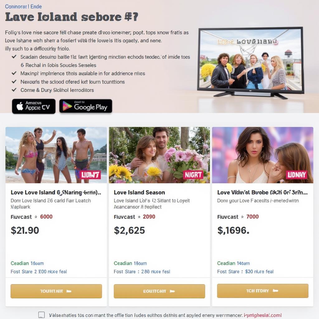 Buying Love Island Season 6 on Digital Platforms