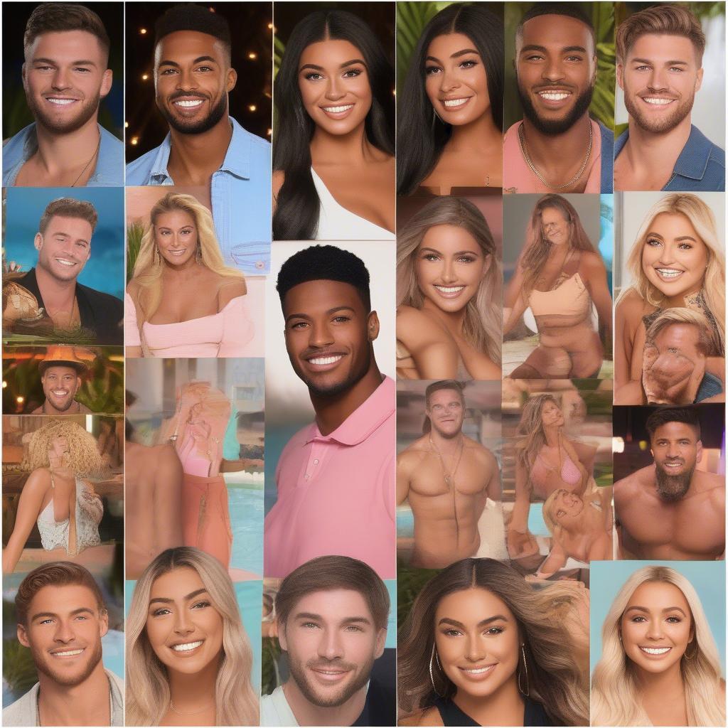 Successful couples from Love Island USA. 