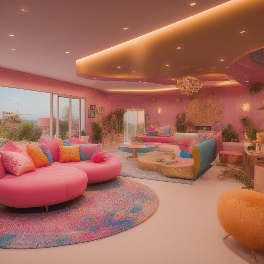 Love Island Villa Interior