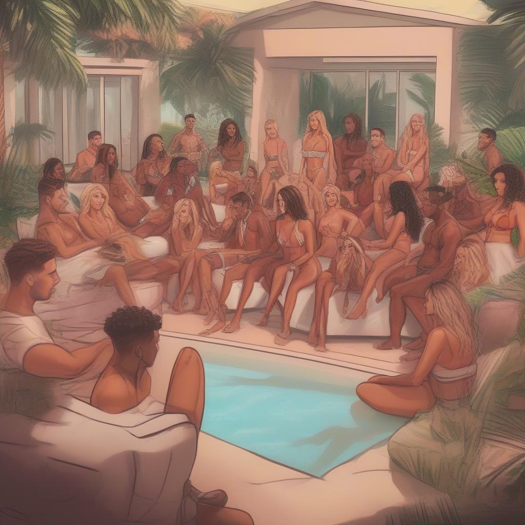 The pressure cooker environment of the Love Island villa