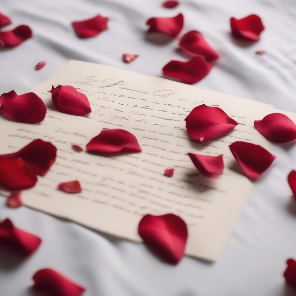 Love Letter and Roses