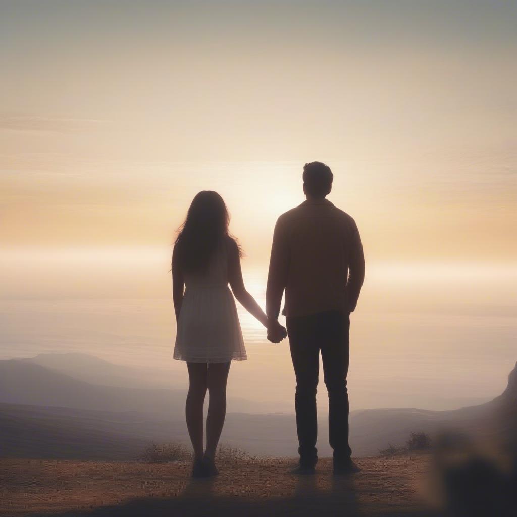 Couple Looking at the Horizon - Love Quotes for Future Together