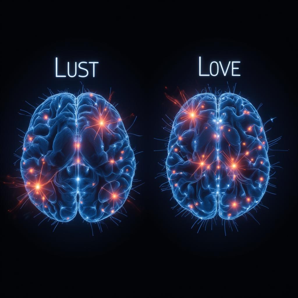 Lust vs. Love Brain Scan Differences