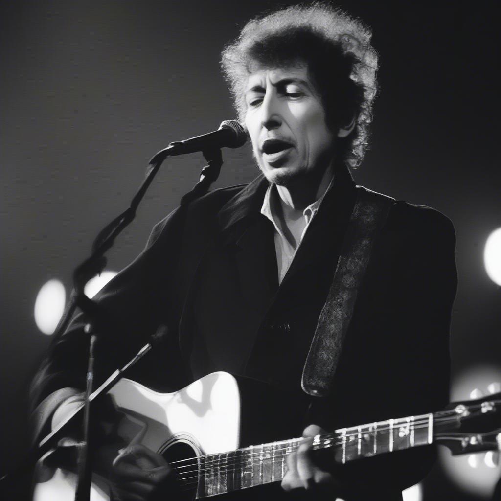 Bob Dylan performing Make You Feel My Love