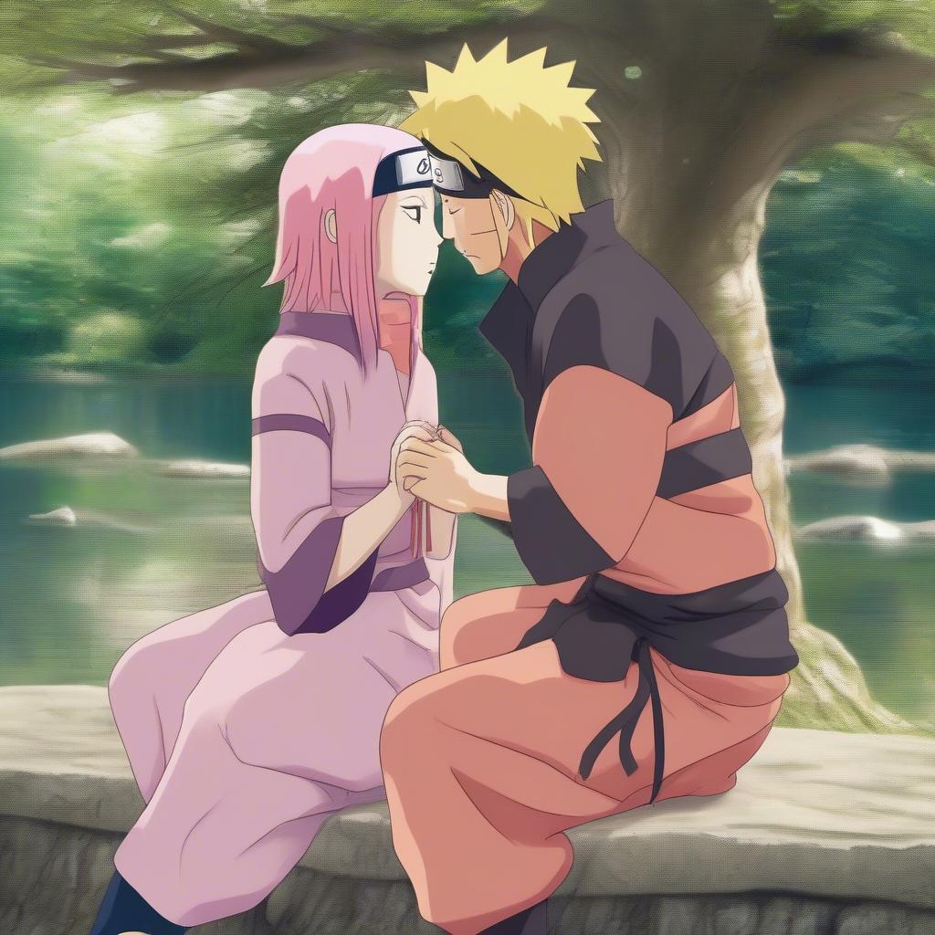 Naruto and Sakura's Friendship