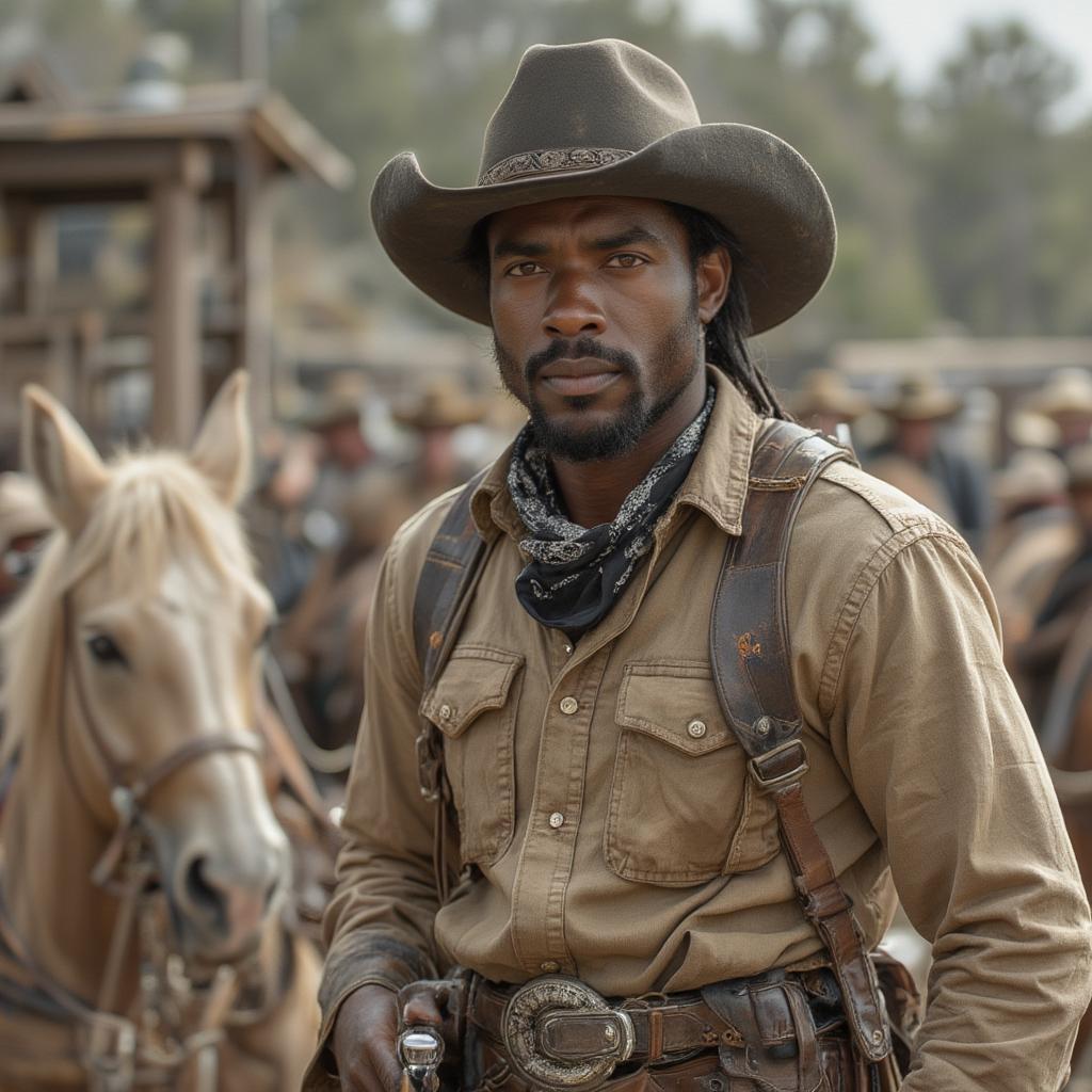 Nat Love, Deadwood Dick, a Black cowboy