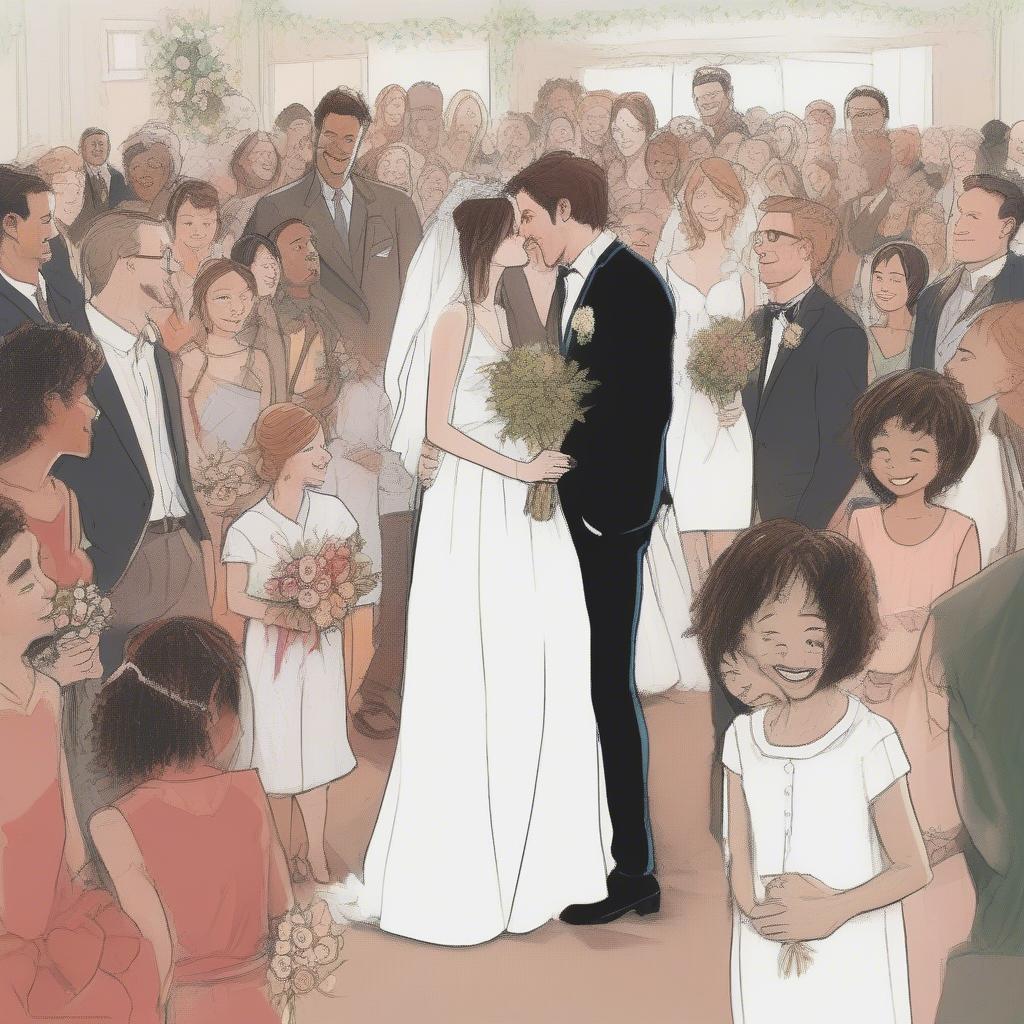 Peter and Zooey's Wedding Scene