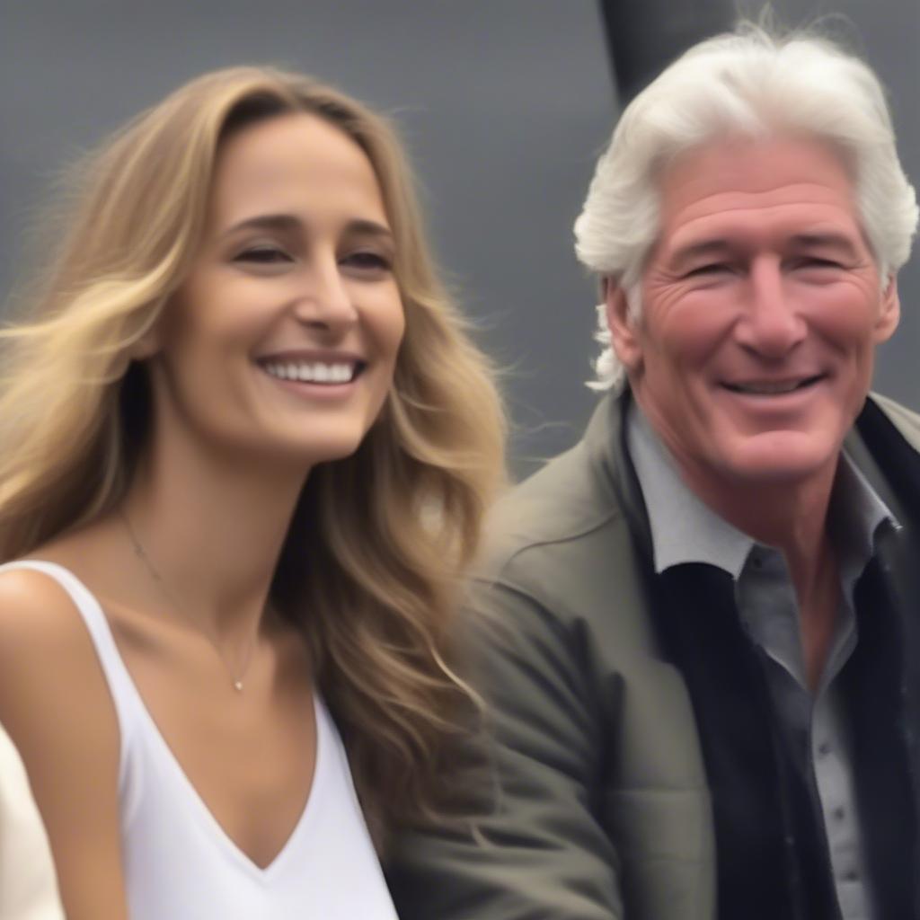 Richard Gere and Alejandra Silva