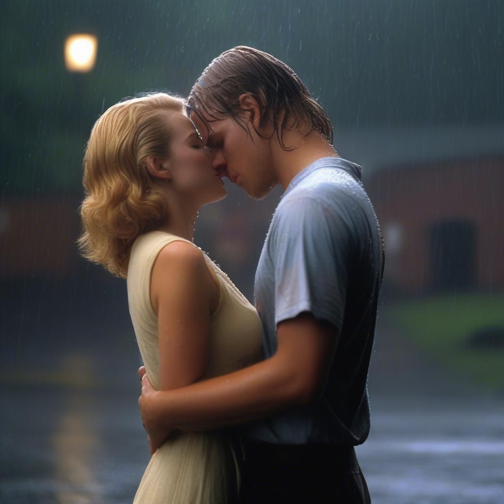 Romantic Movie Scene from The Notebook