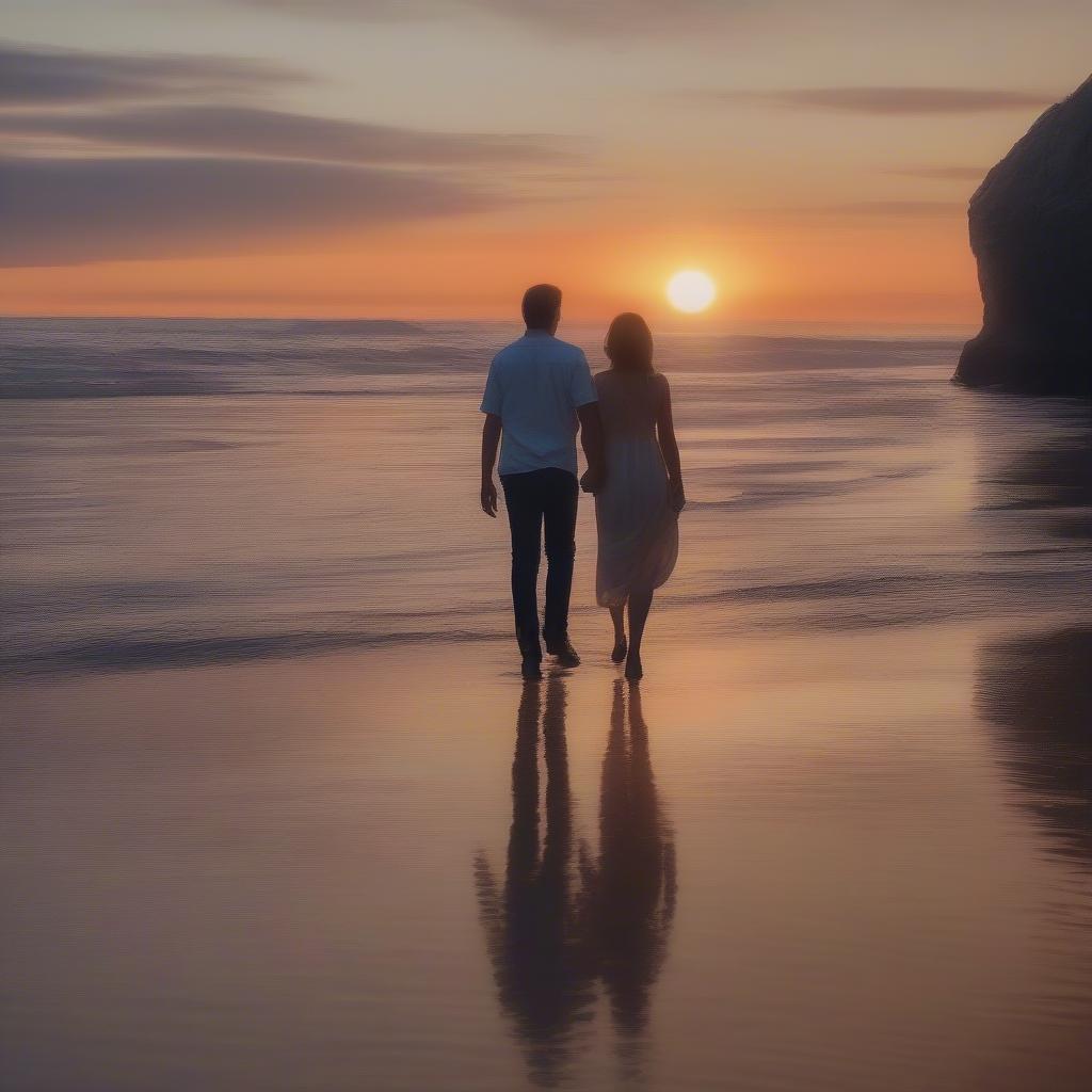 Couple-holding-hands-and-walking-together