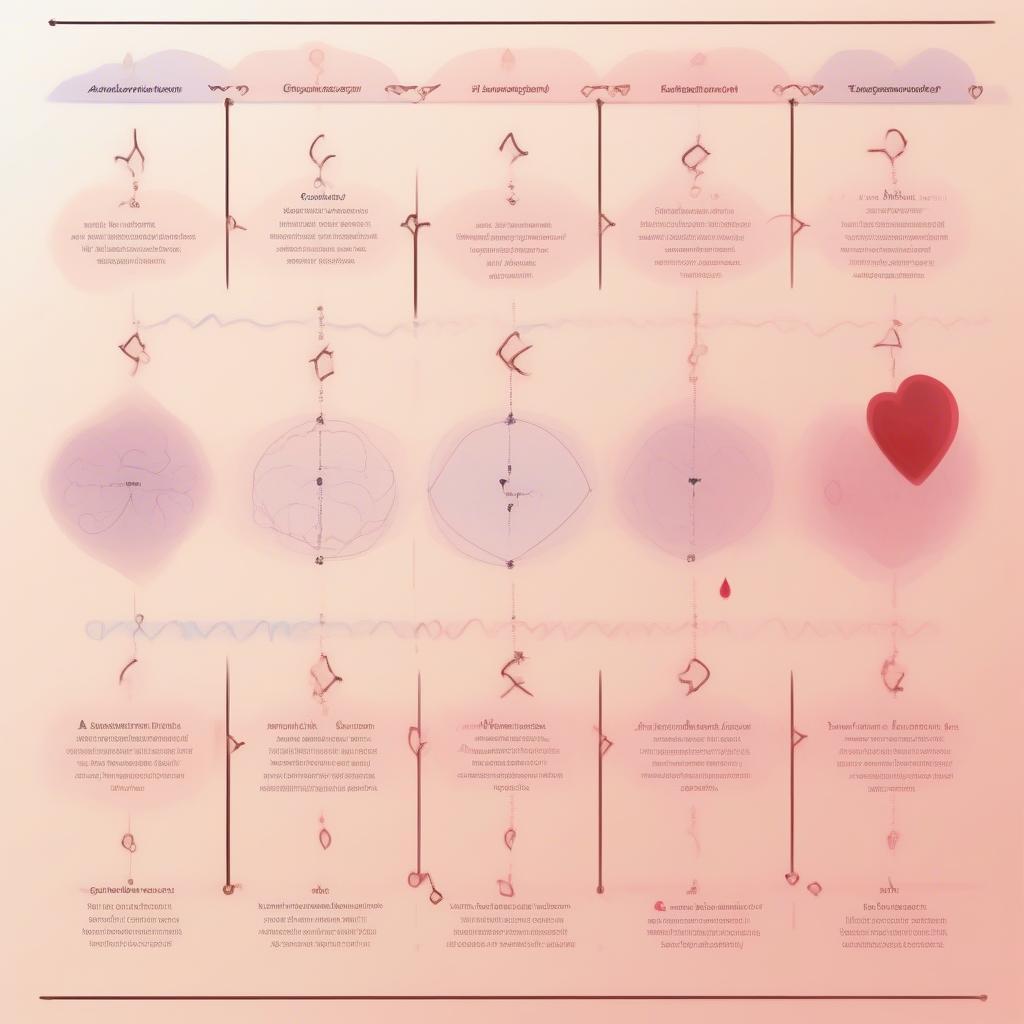 Stages of Love Timeline