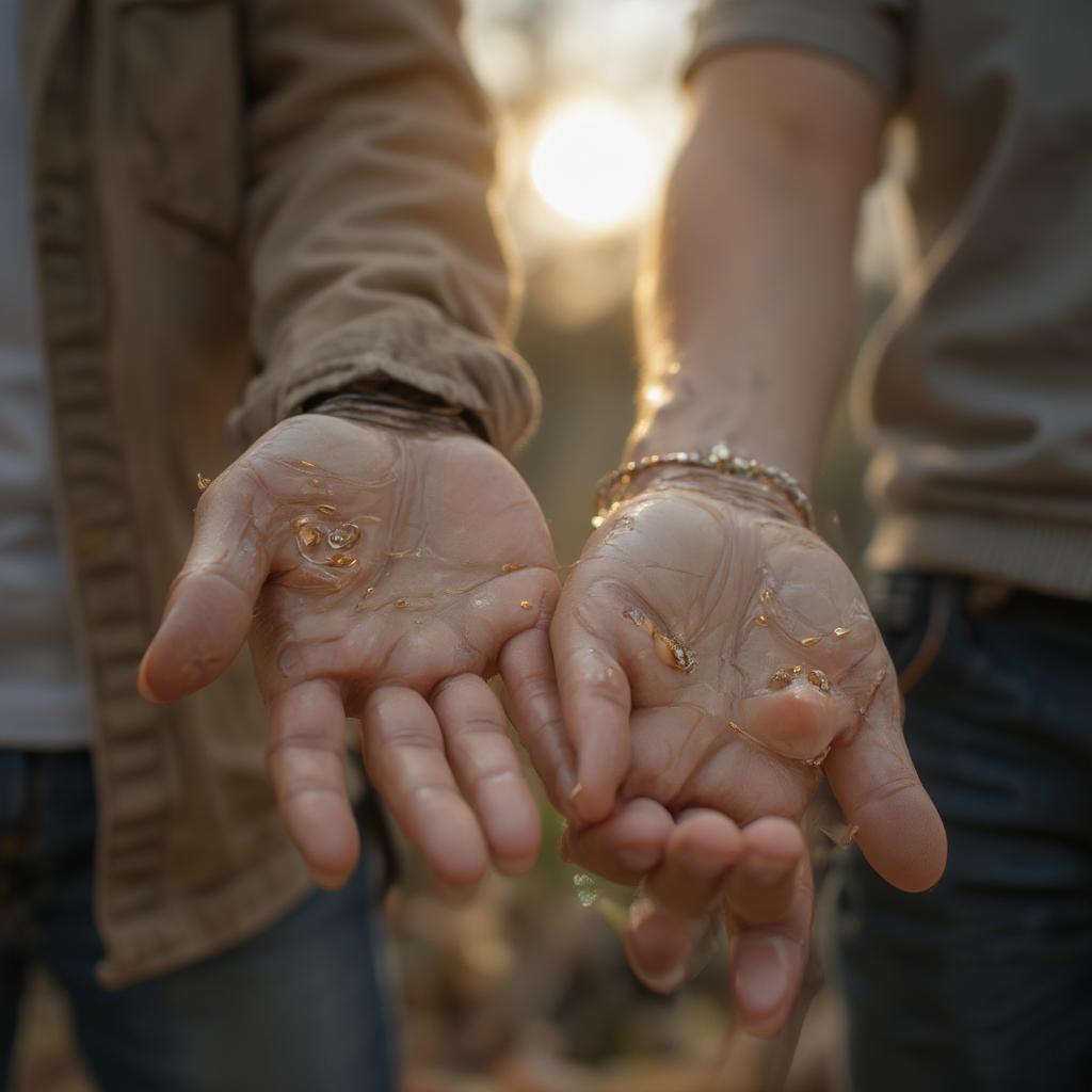 Couple Holding Hands - Support Quotes for Love