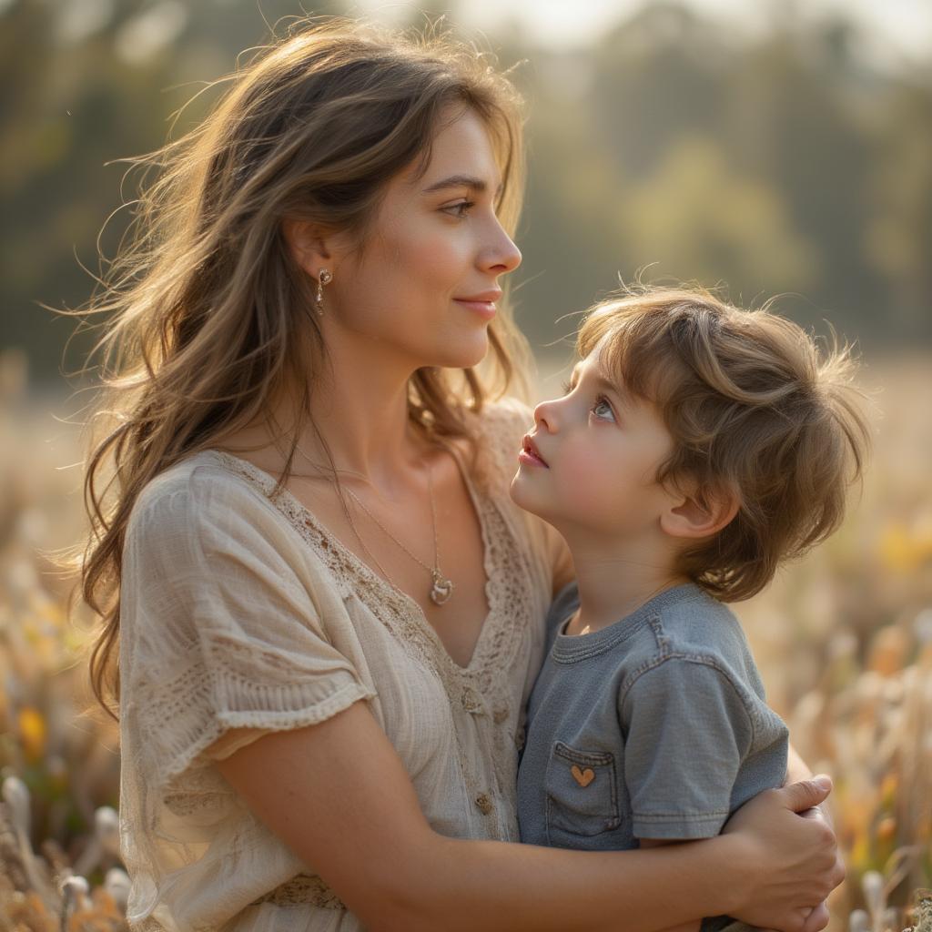 Unconditional Love Between Mother and Son