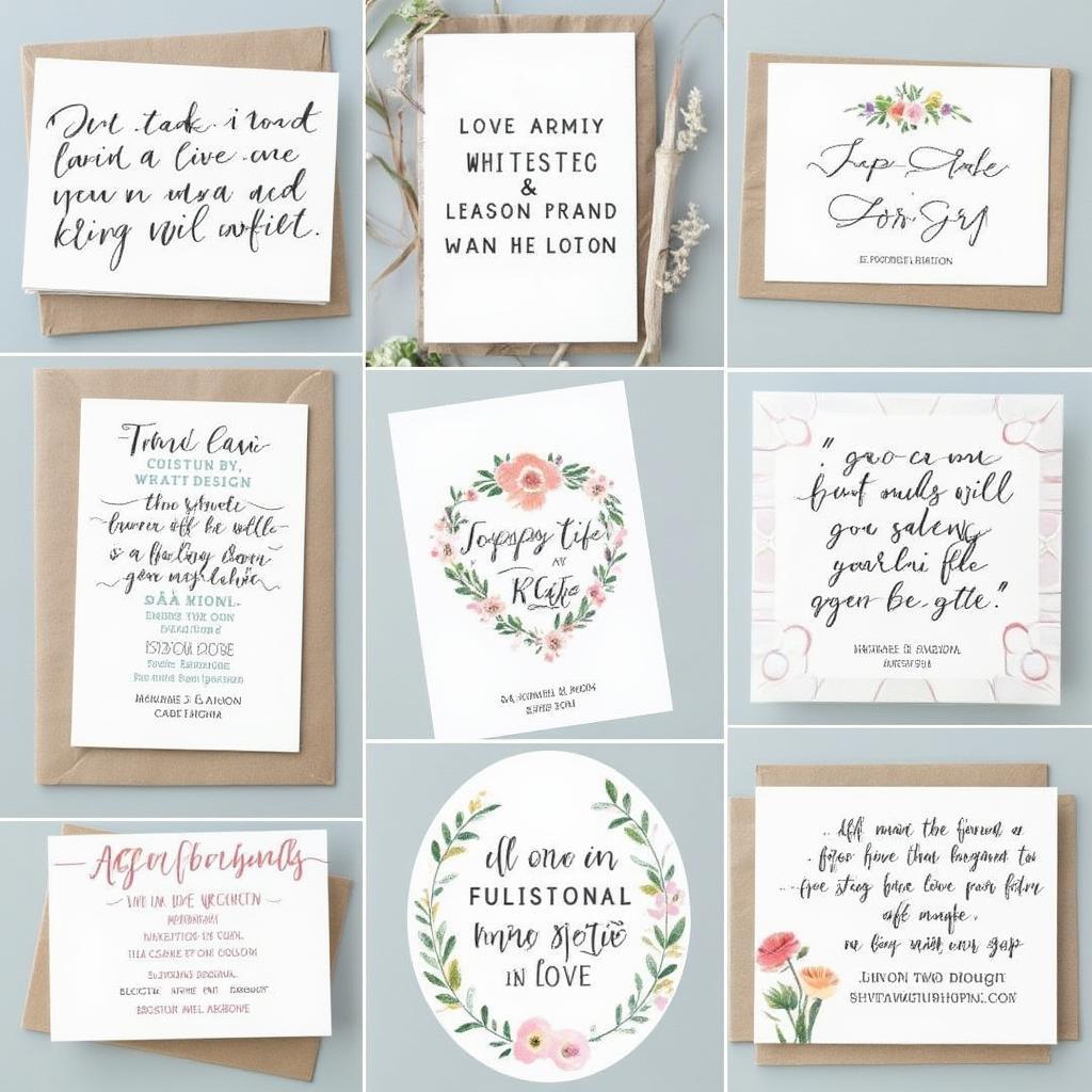 Unique love quotes for wedding invitations