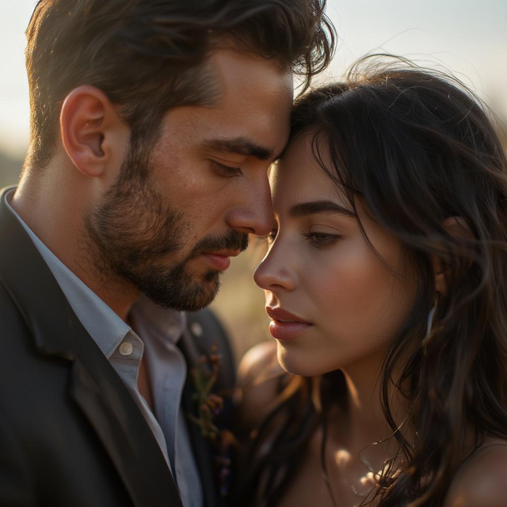 Couple embracing tenderly, symbolizing the lengths people go to for love