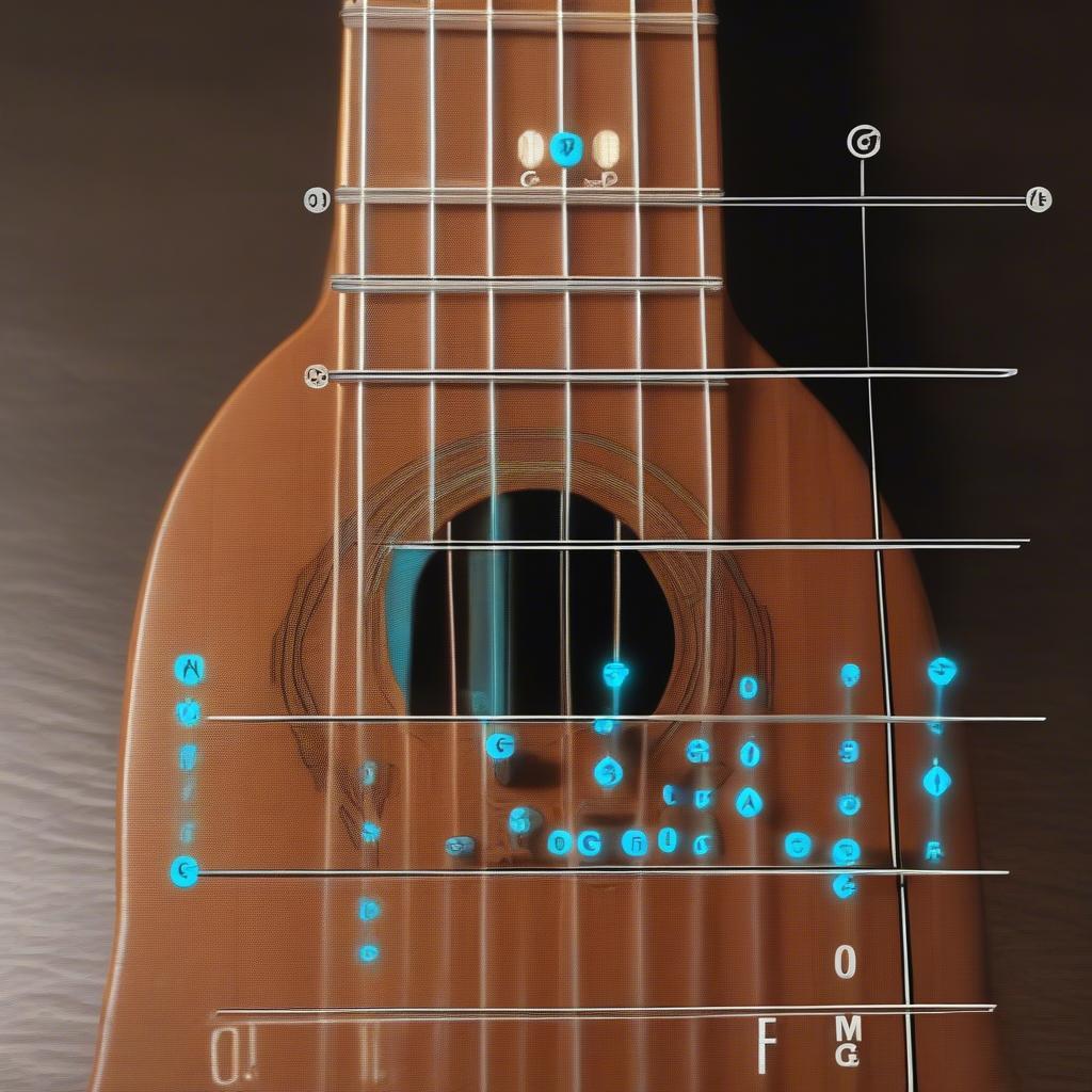 Basic Uke Chords for "When She Loved Me"