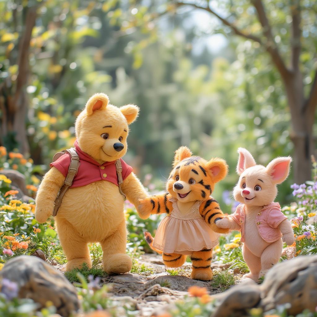 Winnie the Pooh and Friends on an Adventure