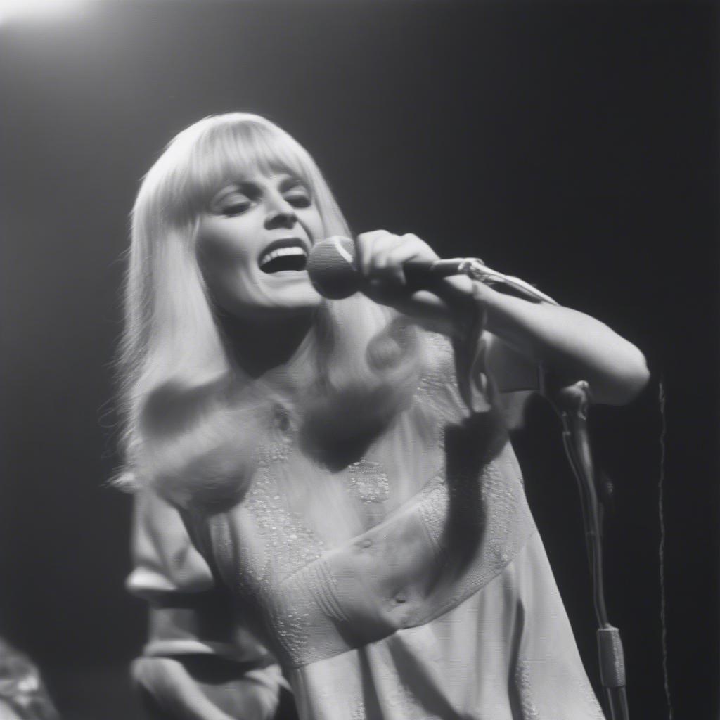 Jackie DeShannon singing "What the World Needs Now is Love"