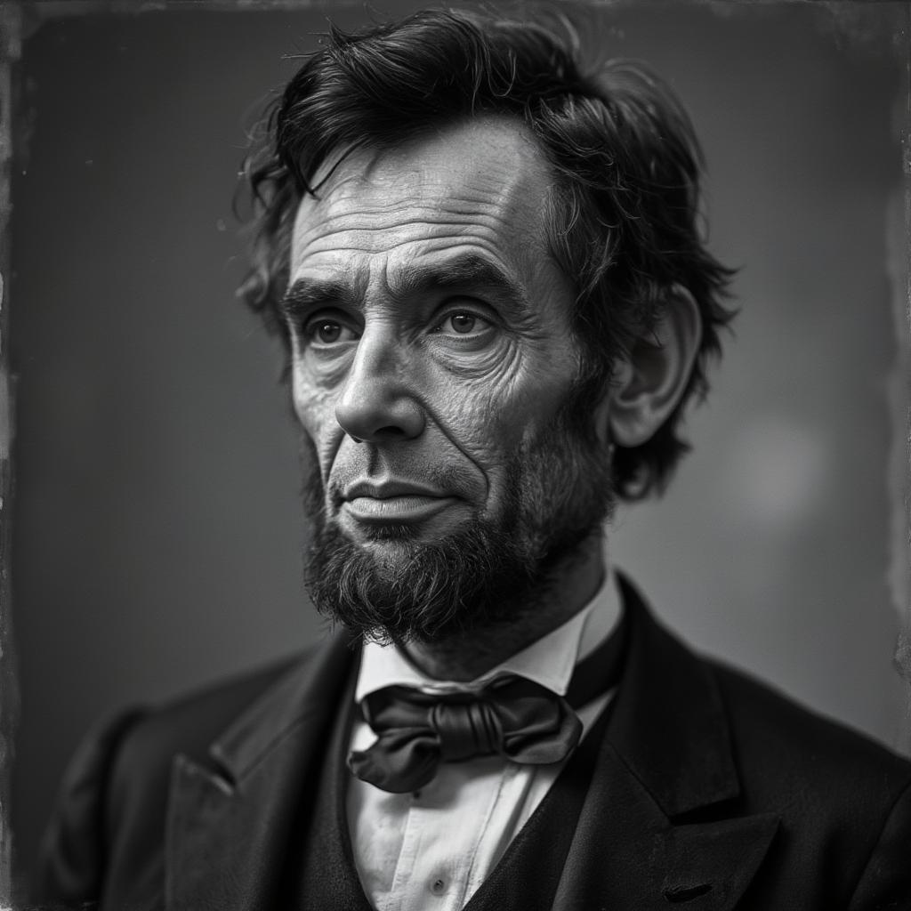 Abraham Lincoln Portrait: Reflecting on Love Quotes