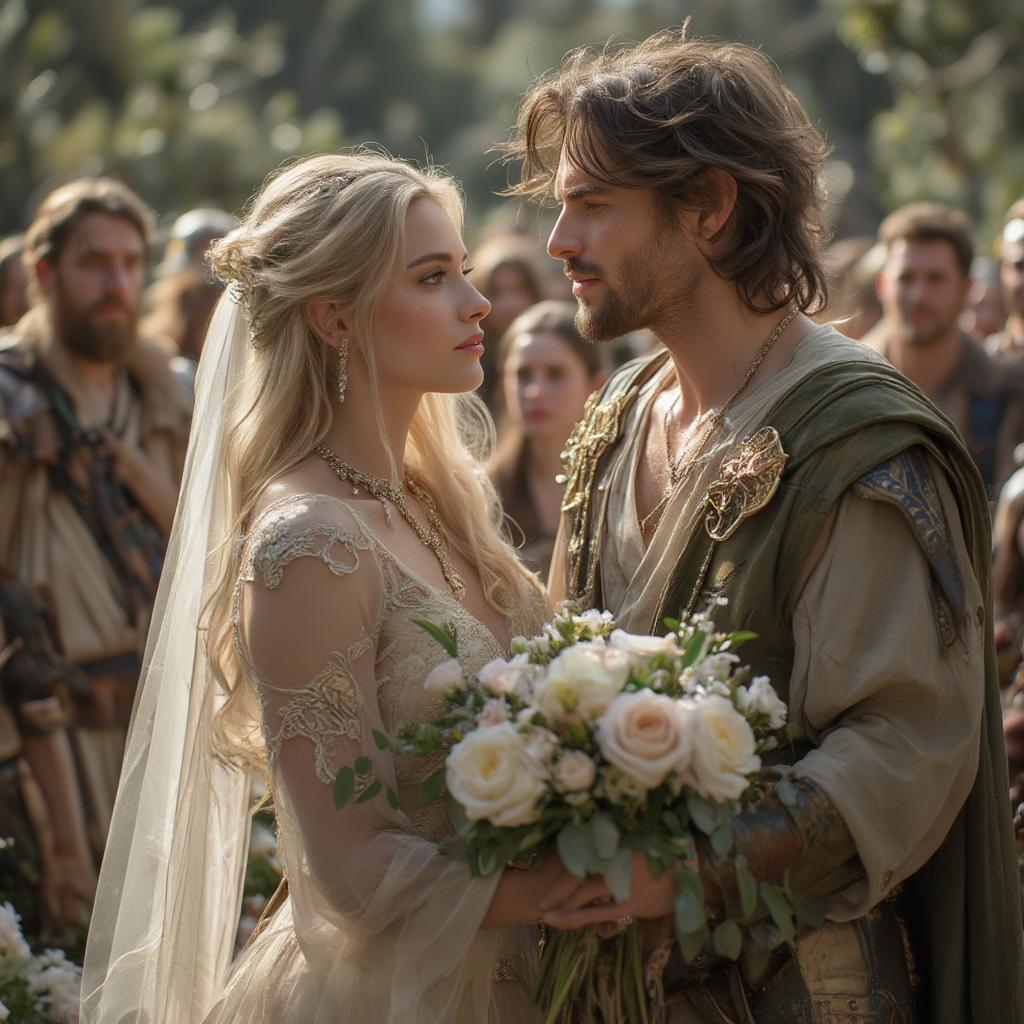 Aelin and Rowan's Wedding - A Throne of Glass Fairytale Ending