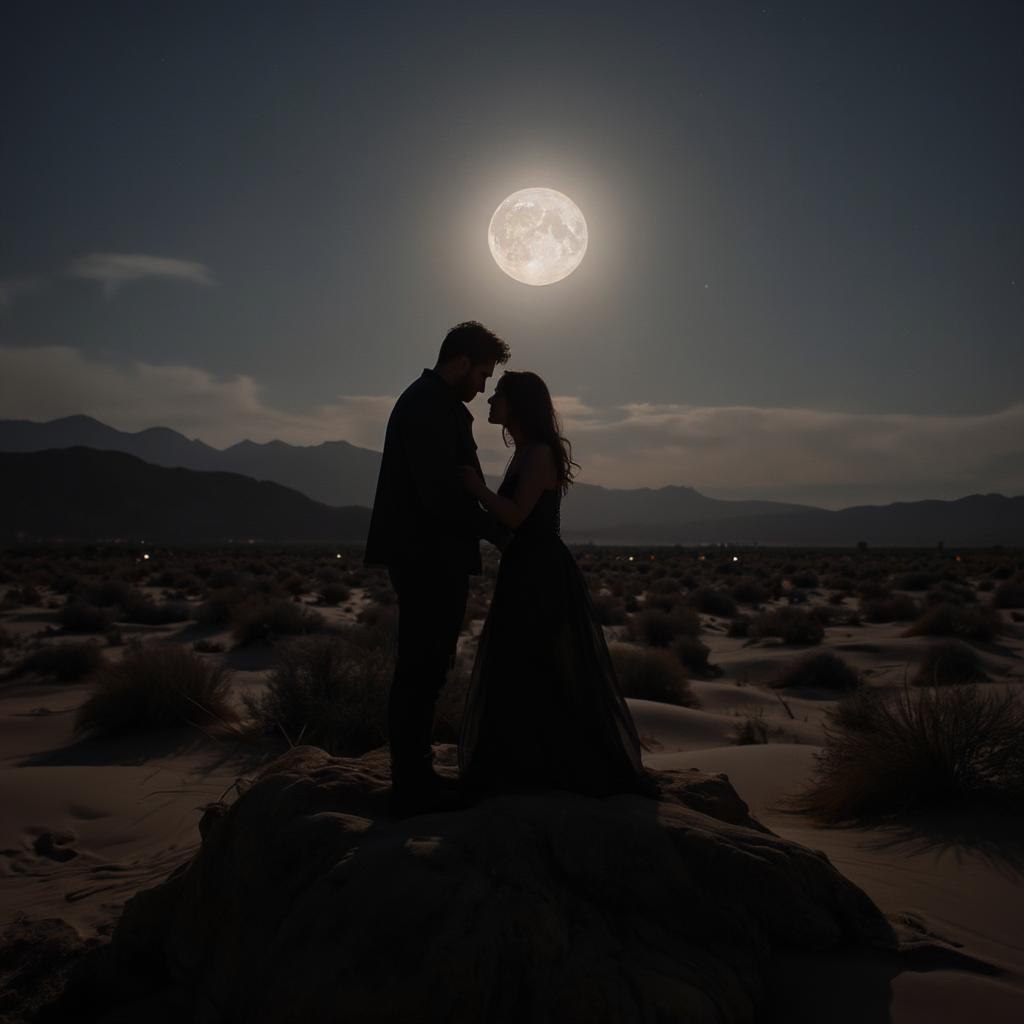 Arabic Love Poetry Inspired by the Desert and Moon