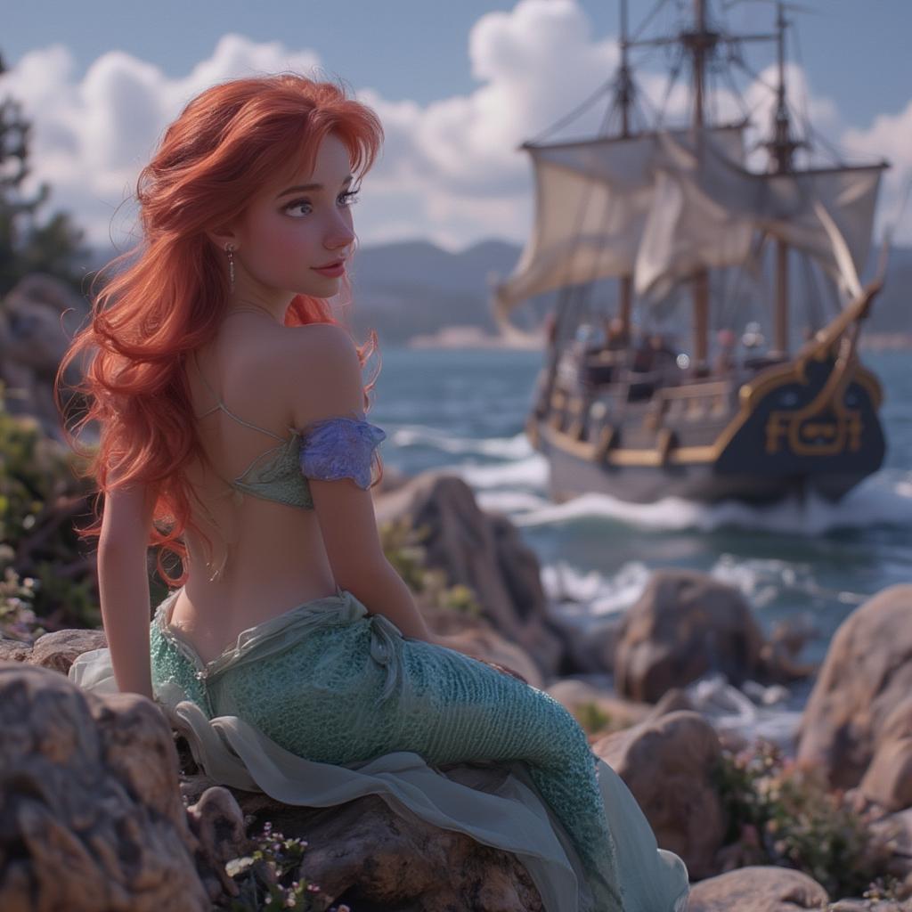 Ariel Longing for Eric