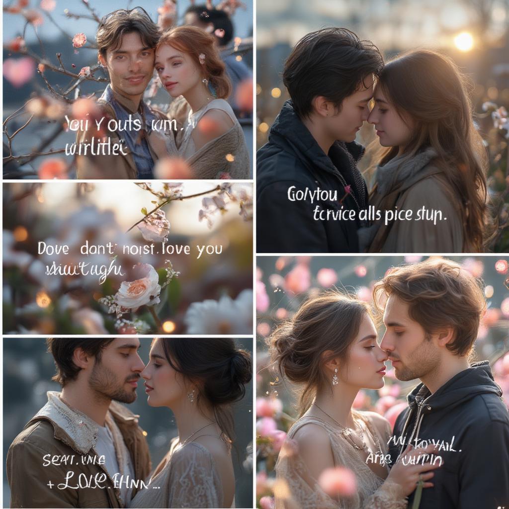 Examples of Beautiful Love Quote Screensavers