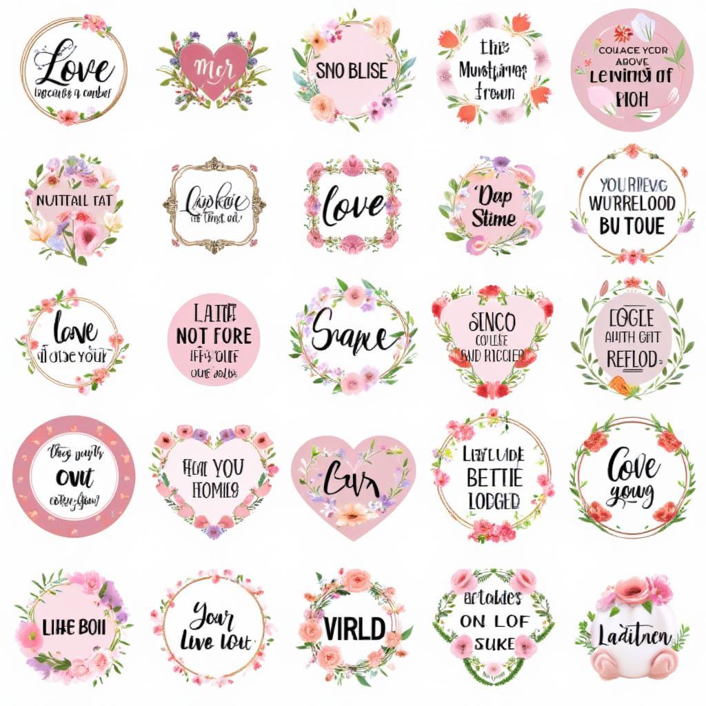 Best Love Quotes PNG Collection