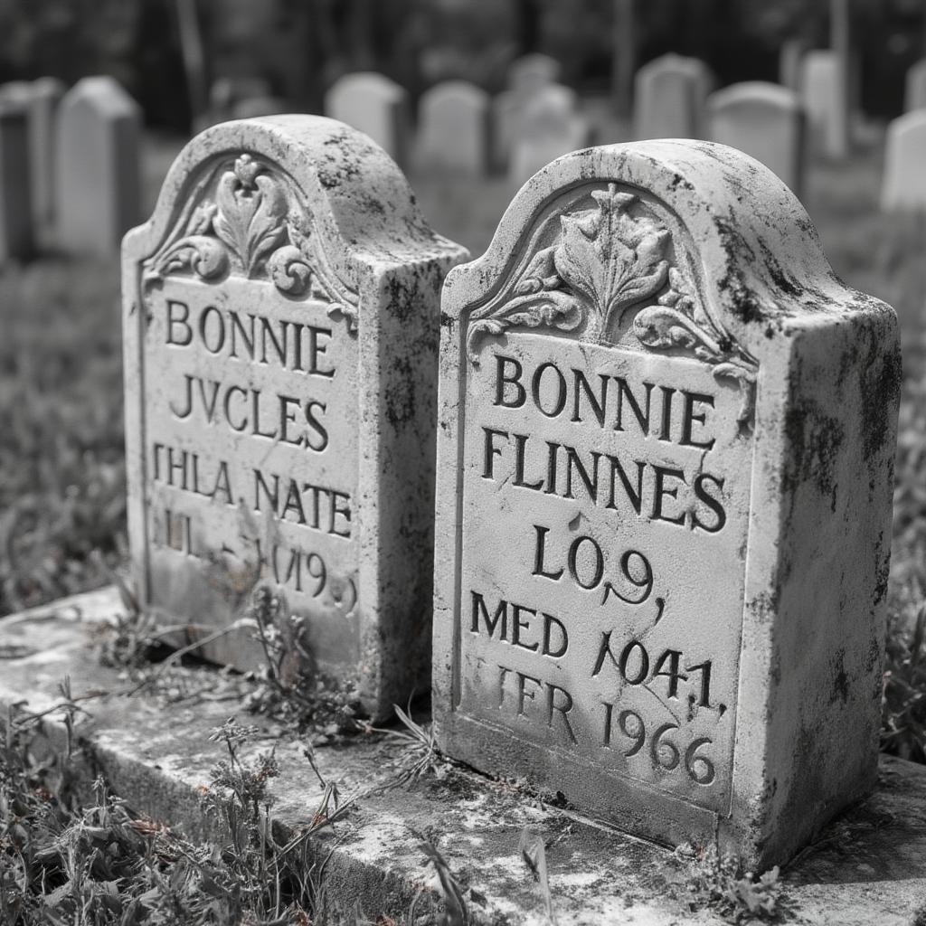 Bonnie and Clyde's Shared Gravestone