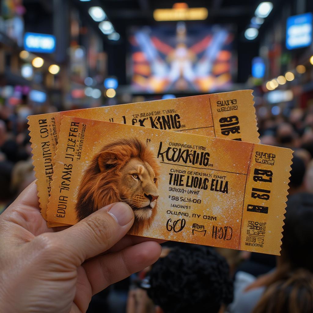 Broadway Tickets for The Lion King Musical