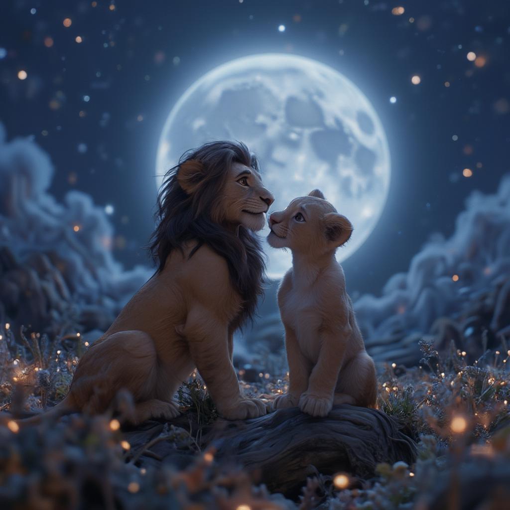 Lion King Scene Depicting the Song