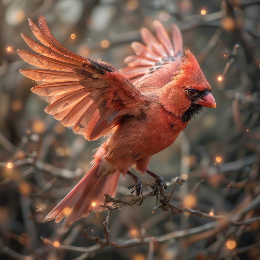 Cardinal as a Spiritual Messenger