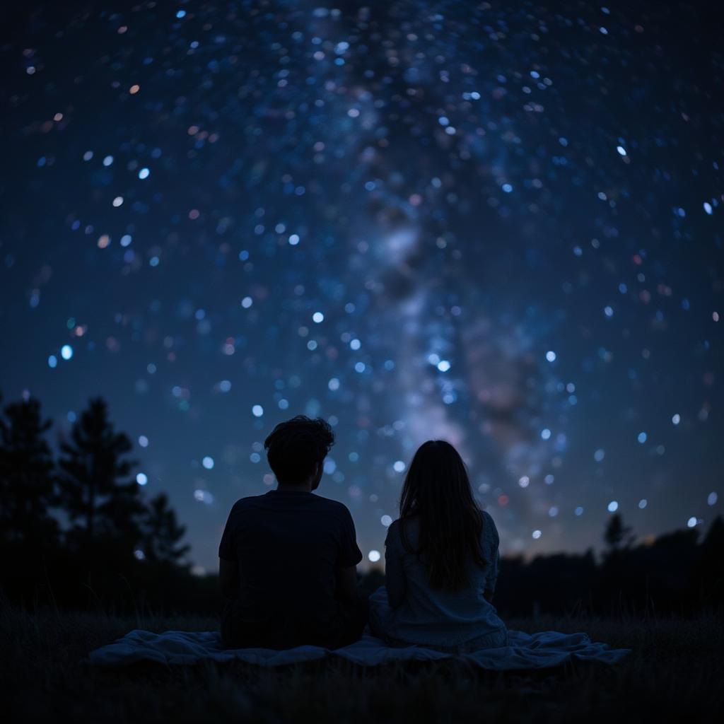 Couple Stargazing