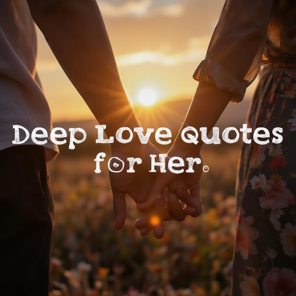 Deep Love Quotes for Her Banner Image