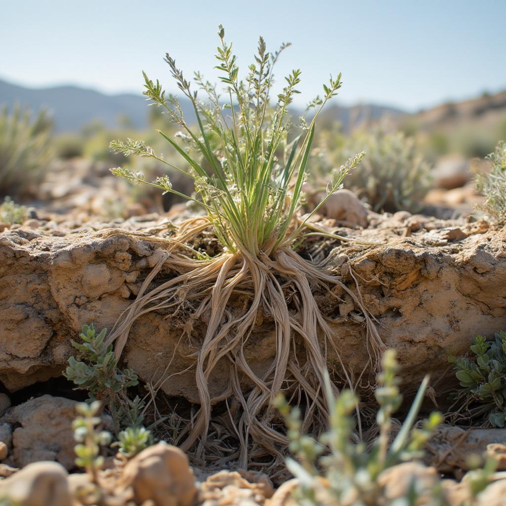 Desert Love Grass Adaptation