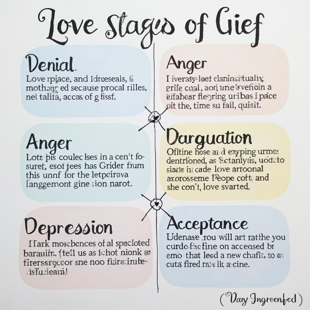 Stages of Grief and Die Love Quotes