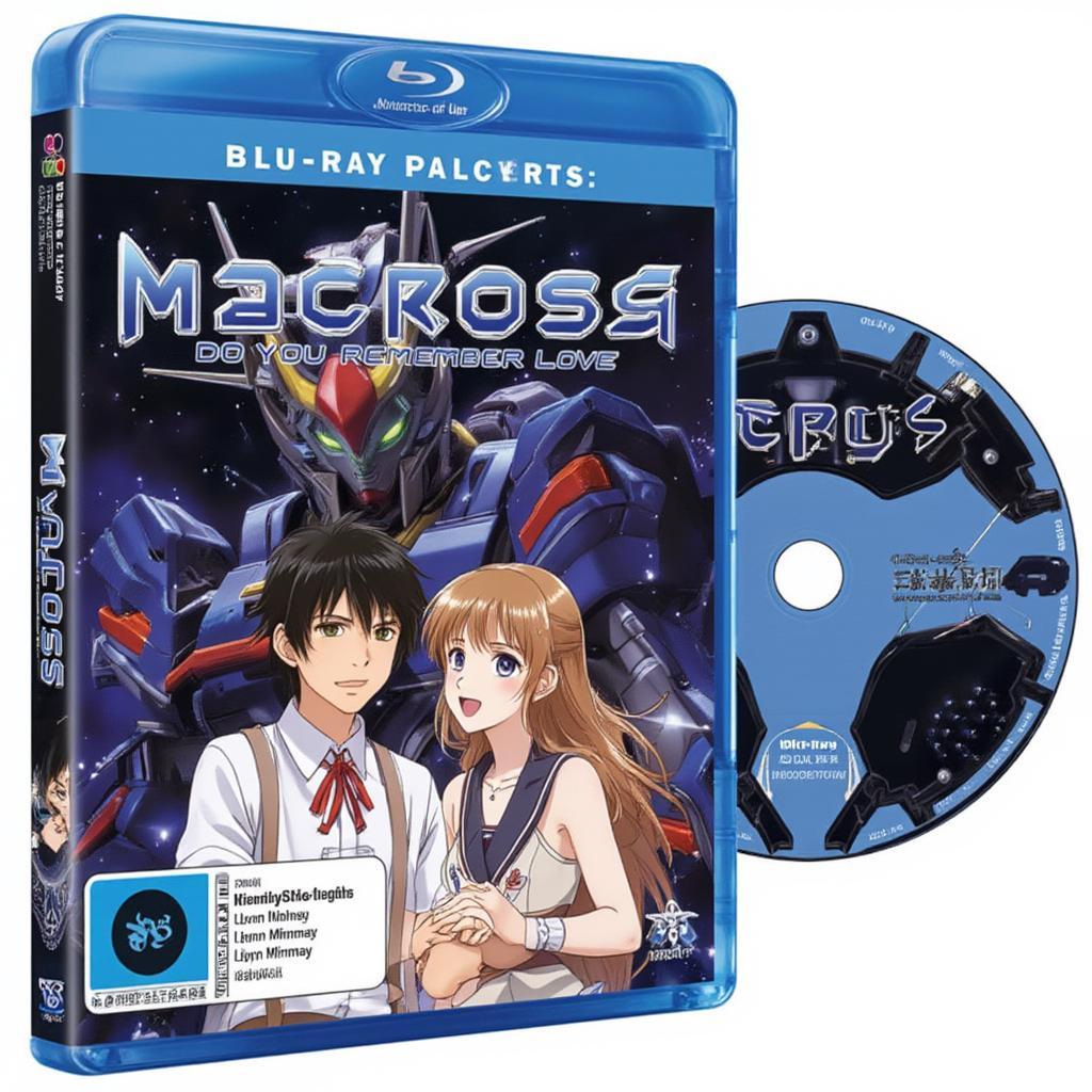 Macross: Do You Remember Love Blu-ray Cover