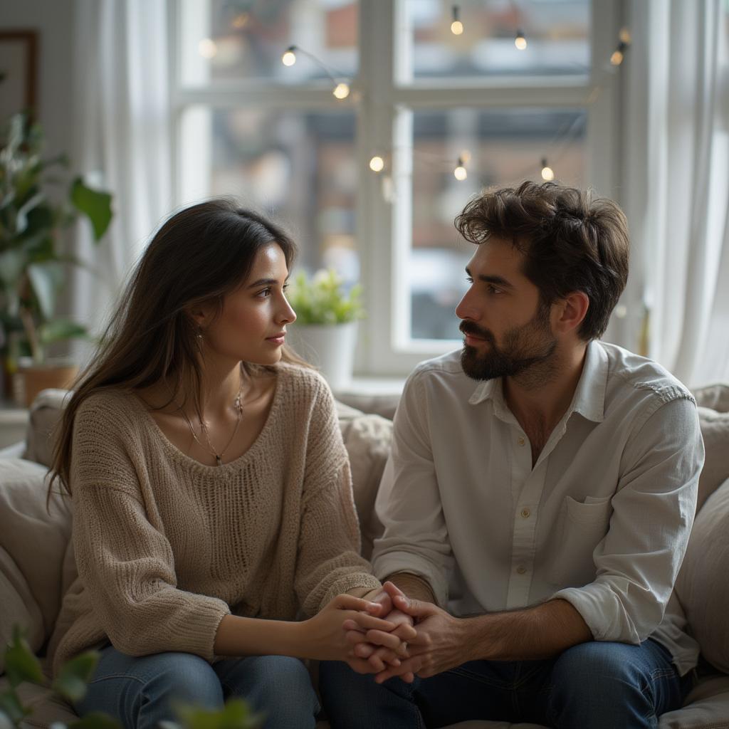 Couple Talking Openly - Effective Communication Builds Trust